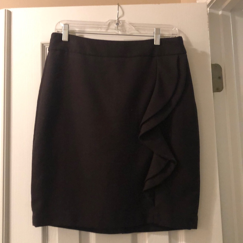 Brown winter skirt